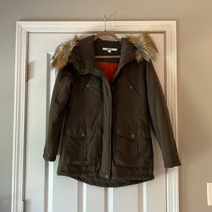DKNY Olive Green Small Coat